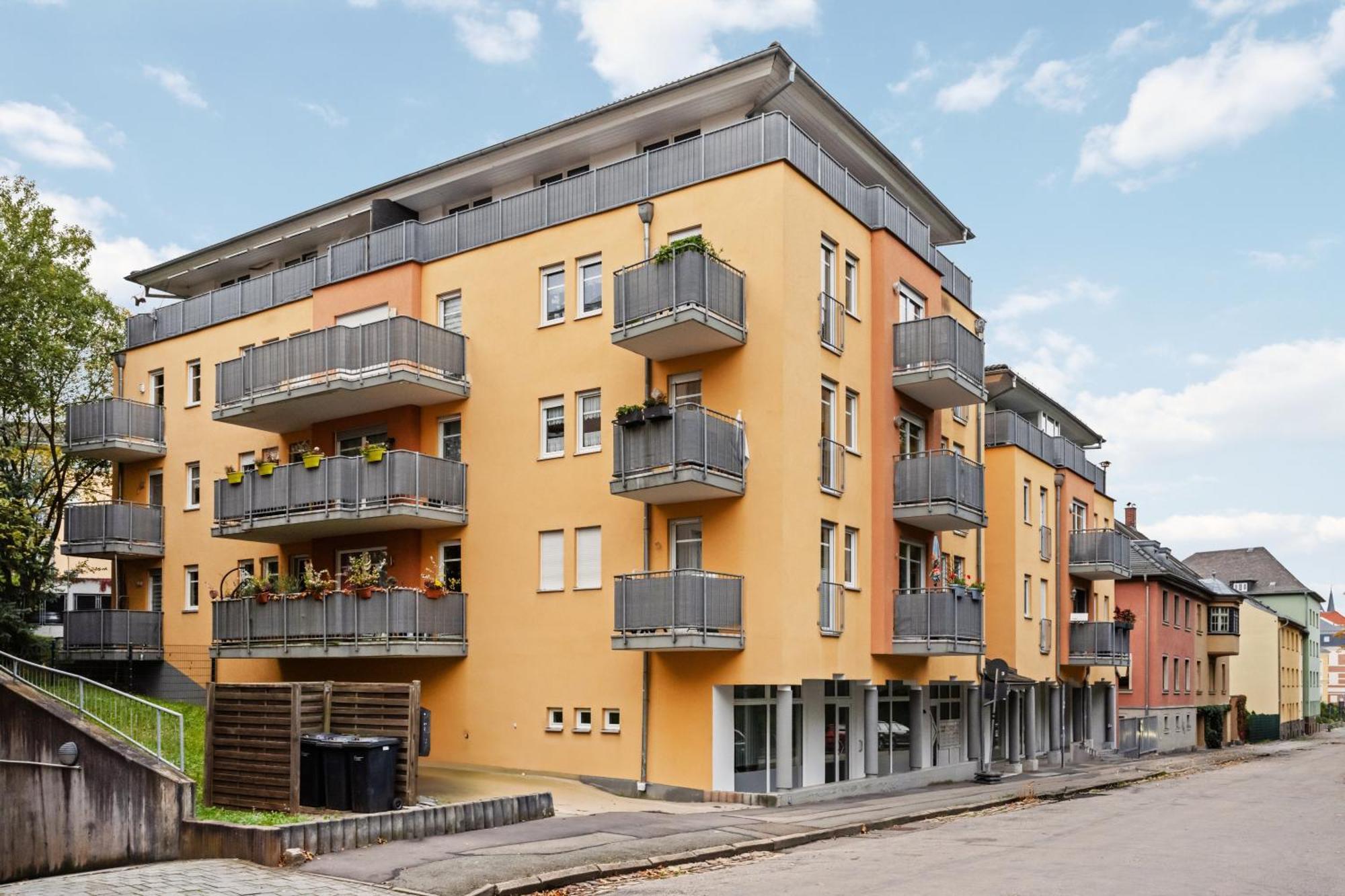 Edler Wohnraum Schwanenteich-Penthouse Mit Garage, Grill, Kaffeevollautomat, Klima, Lift & Terrasse Apartment Zwickau Ngoại thất bức ảnh